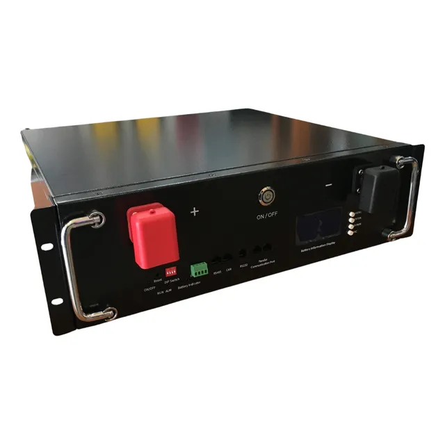 Bateria De Litio Delong 24v 100ah Rack Lfp-be24100