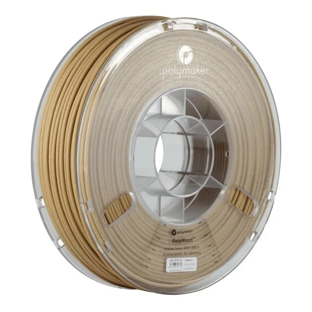Filamento Polymaker, Polywood (1.75mm, 600g) Wood