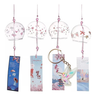 Q 4 Campanas De Viento Japonesas Cerezo Para Exterior Q 4 Campanas De Viento Japonesas Cerezo Para Exterior