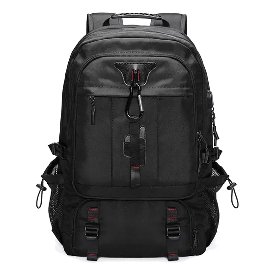 Mochila Hombre Capture 1555 Expandible Viaje Laptop Negro