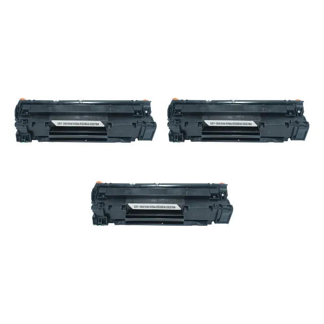 Kit 3 Toner 85a 36a 35a P1005 1102w Compatible Tinta Negro