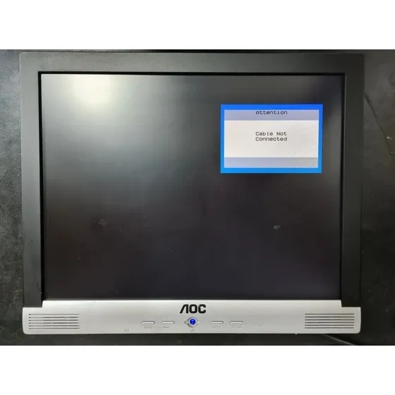 Monitor Aoc 15  Lm522 Lcd 15 Sem Base
