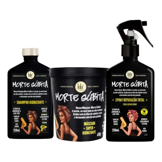 Pack Muerte Súbita (máscara+spray+shampoo)