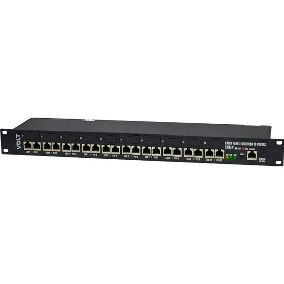 Patch Panel 10 Portas Fast Snmp Evolution (12v-56v)12020024