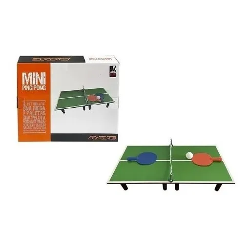Juego De Mesa Mini Ping Pong De Mesa 60x30 Cm