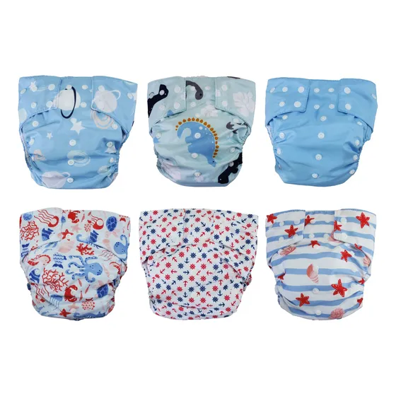 6 Pañales Ecologicos + 6 Insert - - Unidad a $24383