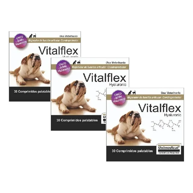 Vitalflex 3 Cajas / 90 Comprimidos