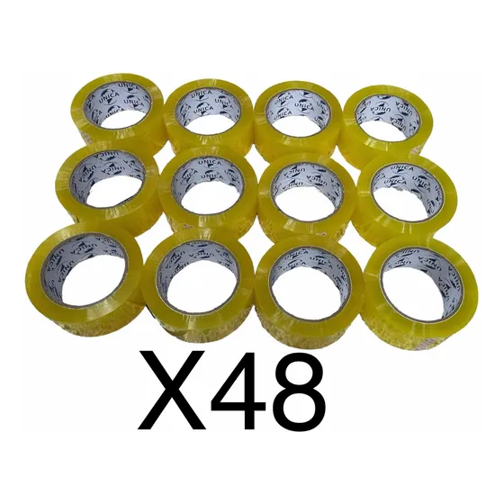 Cinta Tirros De Embalar 100mts X48 Marca Única 100% Calidad