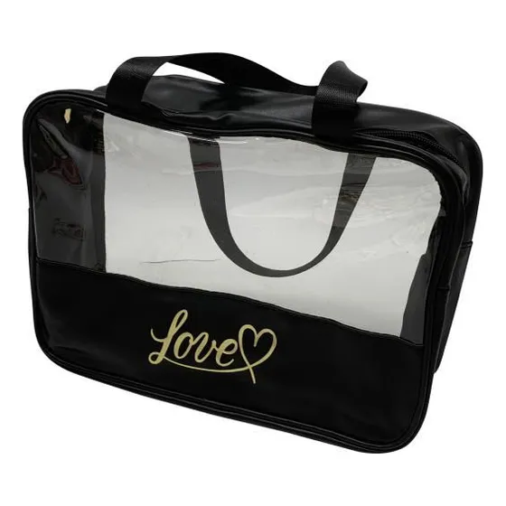 Bolso Neceser De Pvc Transparente