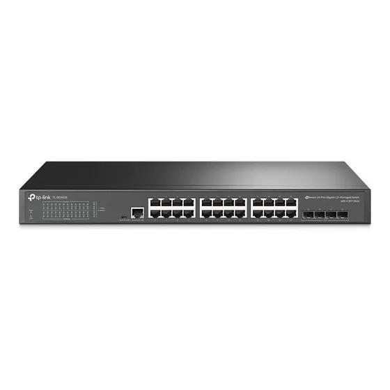 Switch Gerenciável Gigabit 24 Portas+ 4sfp Tl-sg3428 Tp-link
