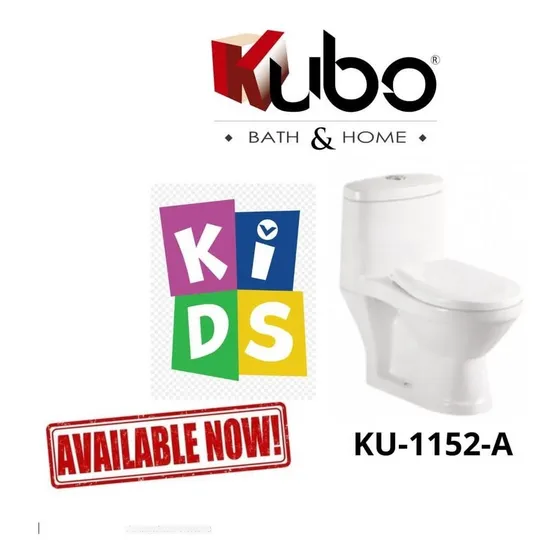 Kubo Kids Inodoro Infantil One Piece Porcelana Blanca
