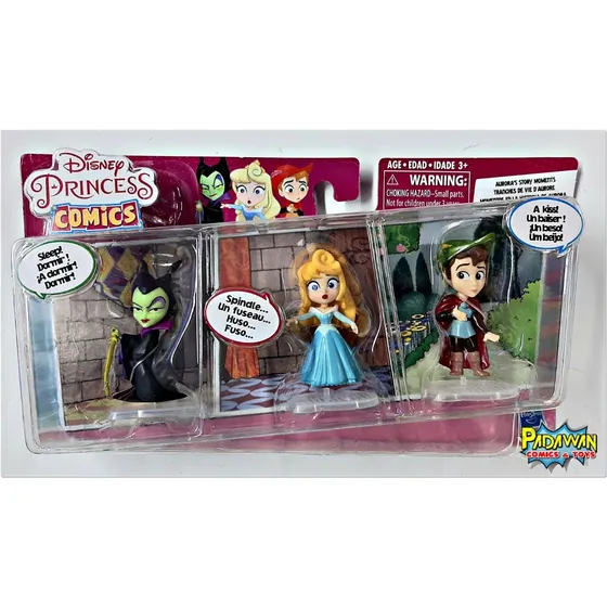 Disney Princess Comics - Pack 3 Figuras Bella Durmiente