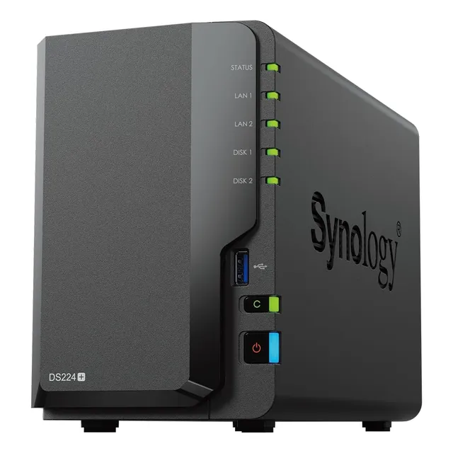 Synology Diskstation Ds224+ De 2 Bahias (sin Disco)