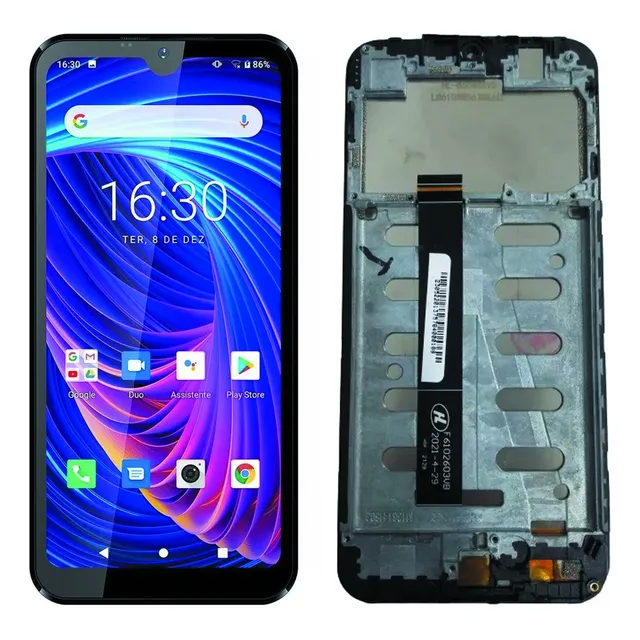 Frontal Completo Para Philco Hit P8 Display Touch E Aro