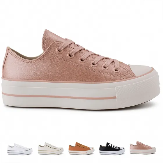 Tênis Feminino All Plataforma Flatform Original Varias Cores