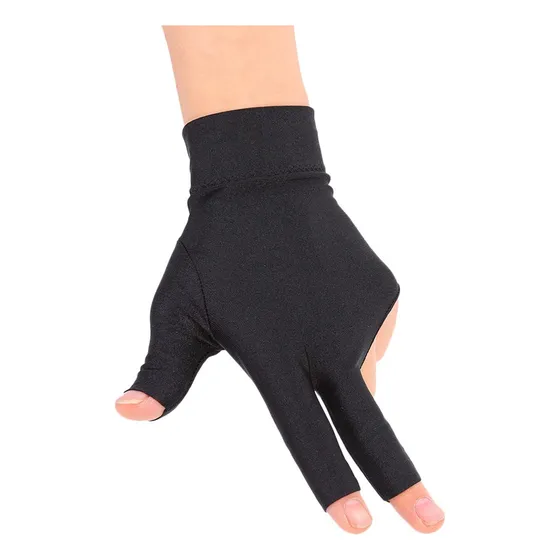Guantes Profesionales De Billar De Billar, Guantes De Billar, Guantes De Billar Para Mano Izquierda, Guantes Abiertos De Elastano De Tres Dedos