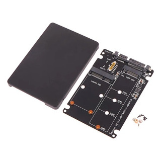 Adaptador M2 Msata M.2 A Sata 2 En 1 Ssd 2.5 Convertidor Hdd Adaptador M2 Msata M.2 A Sata 2 En 1 Ssd 2.5 Convertidor Hdd