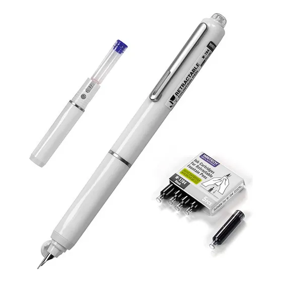 Pluma Writech Retractil Punta Fina