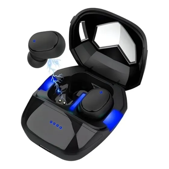 Fone De Ouvido Bluetooth Gamer Sem Fio Com Led Wireless
