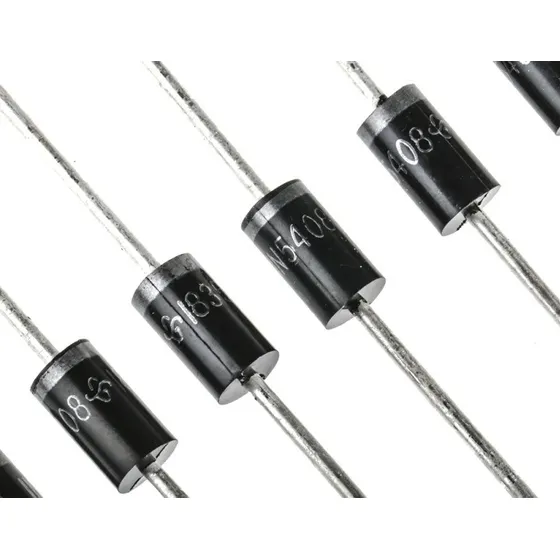 5 X Diodo Rectificador 1n5408 1000v 3a Do-201ad