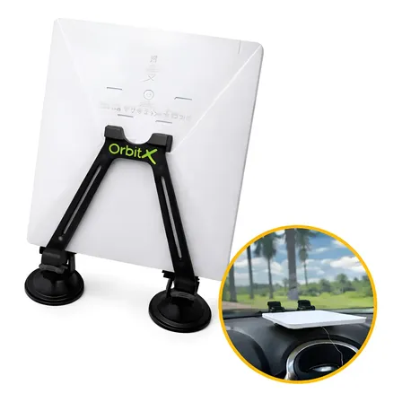 Suporte De Painel Starlink Mini Com Ventosas Antimulta Preto