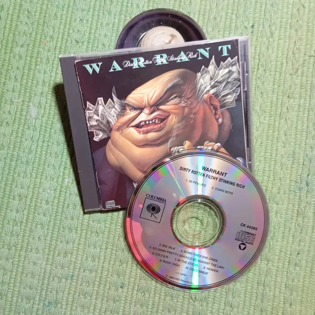 Warrant Dirty Rotten Cd Solo Joyas Colección 2024 Ec