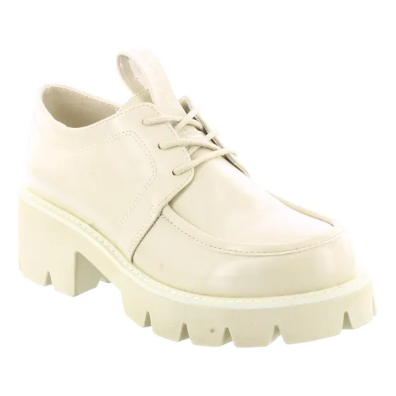 Zapato Mocasin Mujer Miss Carol Tokyo  Con Taco Y Plataforma