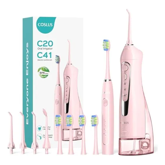 Coslus Hilo Dental De Agua Y Cepillo De Dientes