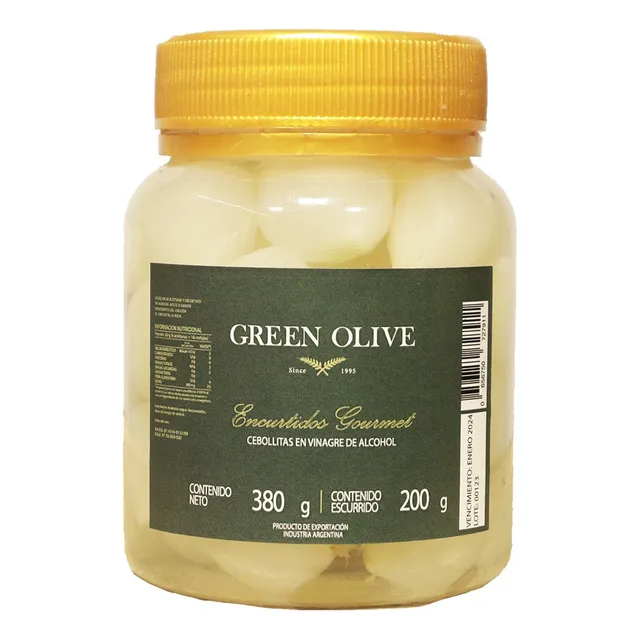Cebollitas En Vinagre Green Olive X 1/4k