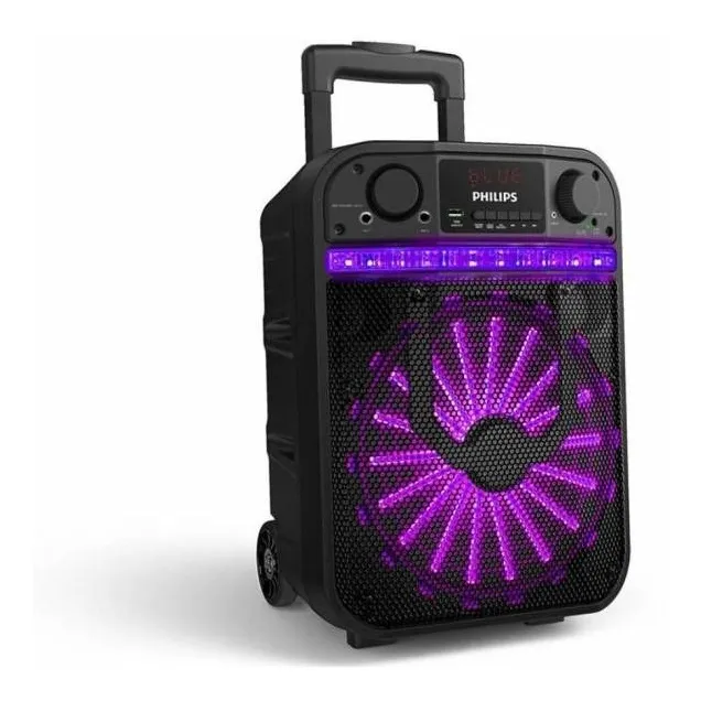 Parlante Philips Bluetooth Con Luces Bateria Tax2206 Diginet