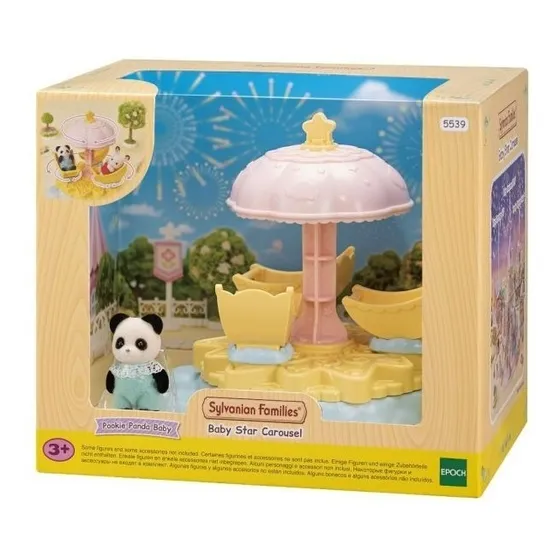 Sylvanian Carrusel De Estrellas Con 1 Figura 05539sy