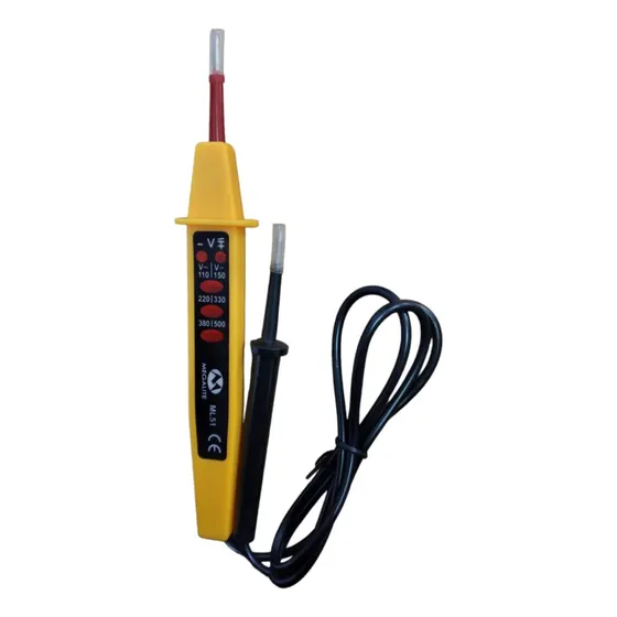 Tester Megalite Led 3 Luces Indicador De Voltaje