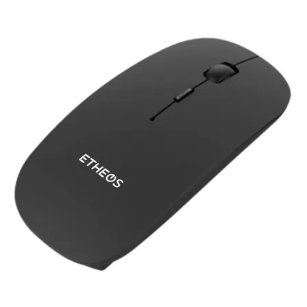 Mouse Dual Inalambrico Bluetooth Recargable Usb Optico Color Negro