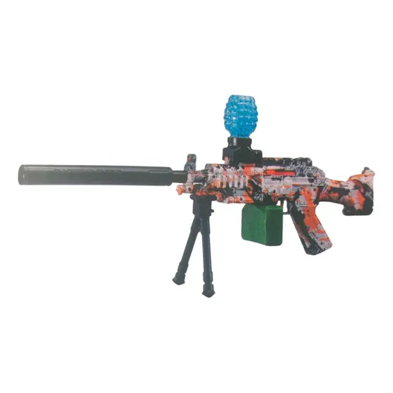 Lanzador De Hidrogel M249  Diversión Y Acción Sin Límites
