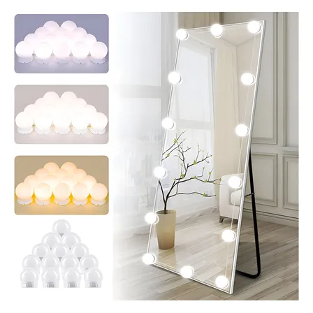 Luces De Tocador Para Espejo Luces Led De Espejo De Tocador Forma Bulbo Luces De Tocador Para Espejo Luces Led De Espejo De Tocador Forma Bulbo
