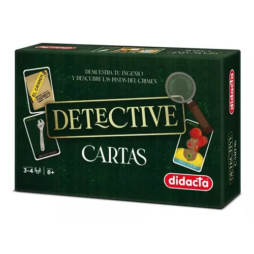 Juego De Mesa Didacta Detective Cartas
