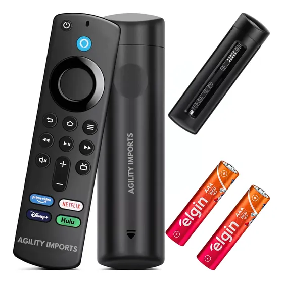 Controle Fire Stick Tv Com Voz Alexa Compatível Amazon Tv