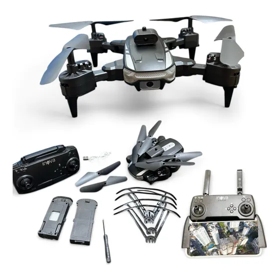 Mini Drone Profissional Barato Com Câmera Hd Gps 20 Minutos