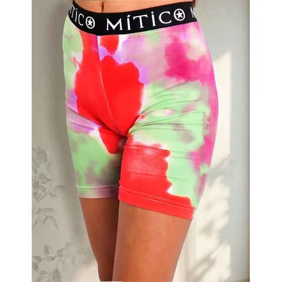 Calza Biker De Niña Ultima Moda Con Elástico Estampado