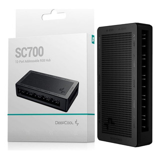 Hub Argb Deepcool Sc700 12 Portas 5v R-sc700-bknsnn-g Hub Argb Deepcool Sc700 12 Portas 5v R-sc700-bknsnn-g
