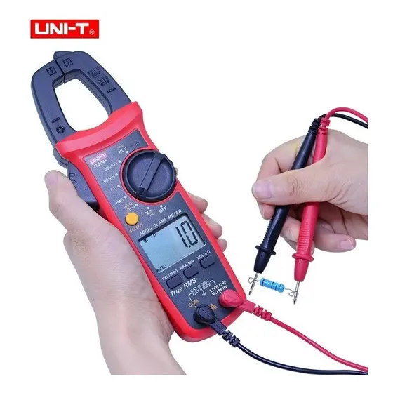 Amperímetro de corriente True Rms AC\u002FDC max\u002Fmin-NCV UNI-T Ut204 | Cuotas sin interés