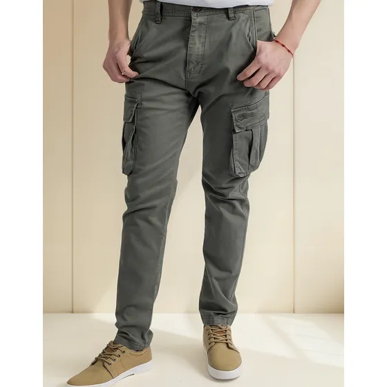 Pantalón Cargo Hombre Ufo Dougal Verde Super Oferta