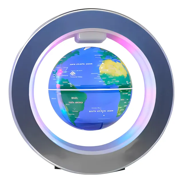 Lámpara Globo Con Levitación Magnética