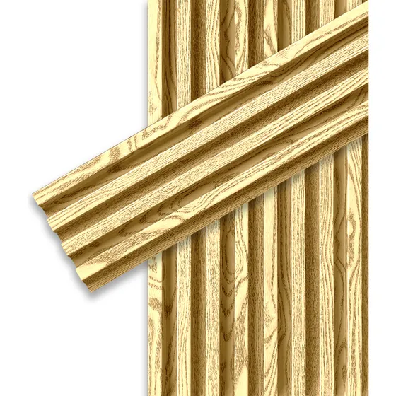 Revestimiento Wall Panel Varillado Pvc Wpc Madera