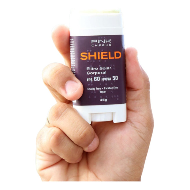 Protetor Solar Corporal Shield Fps60 Pink Cheeks 45g Protetor Solar Corporal Shield Fps60 Pink Cheeks 45g