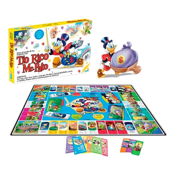 Tio Rico Mc. Pato Juego Mesa Versión De Lujo Ronda 51004