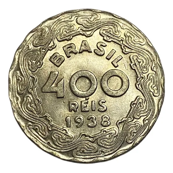 400 Réis 1938 Getúlio Vargas- Excelente Qualidade