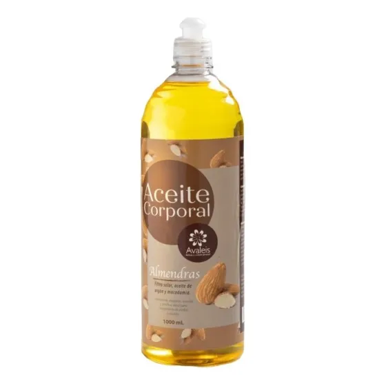 Aceite Corporal Avaleis Almendra 1 Lt Masajes Hidratante