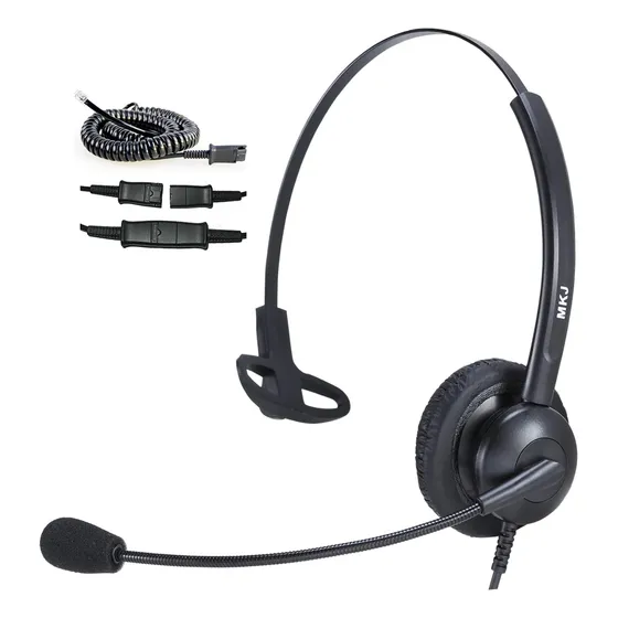 Mkj Auriculares Cisco Con Cancelación De Ruido, Auriculares