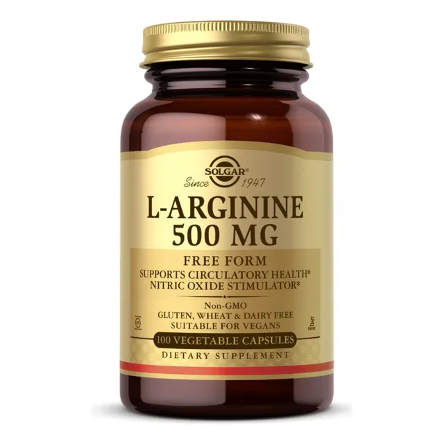 Solgar L-arginine 500mg 100caps